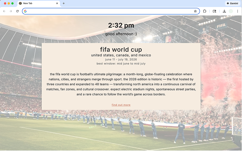 faraway extension screenshot